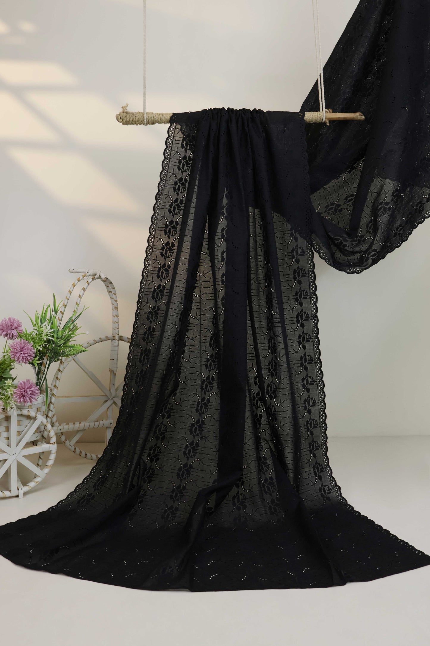 Embroidered Lawn Shawl 3364D