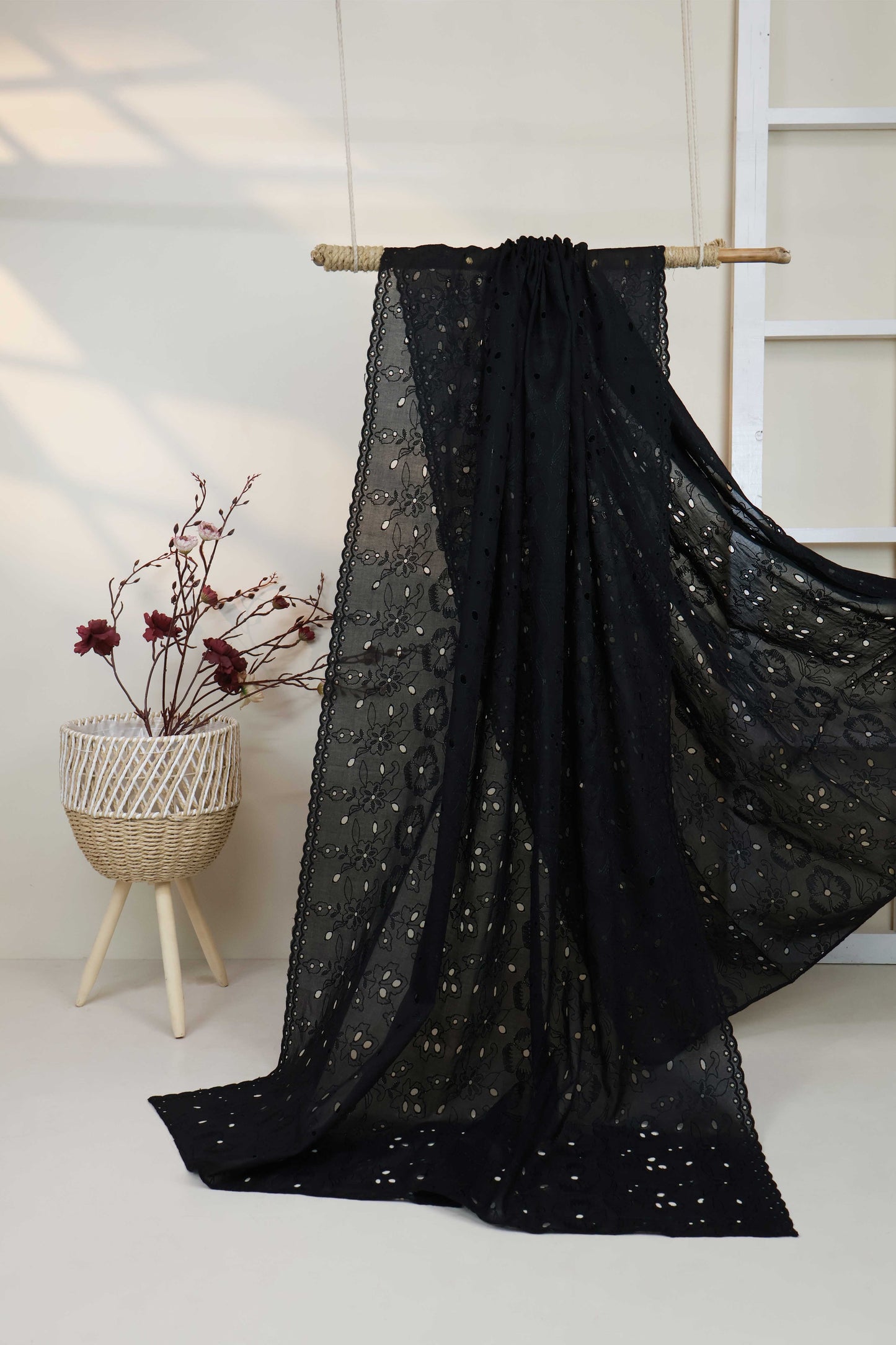 Full Embroidered Lawn Shawl 3500D