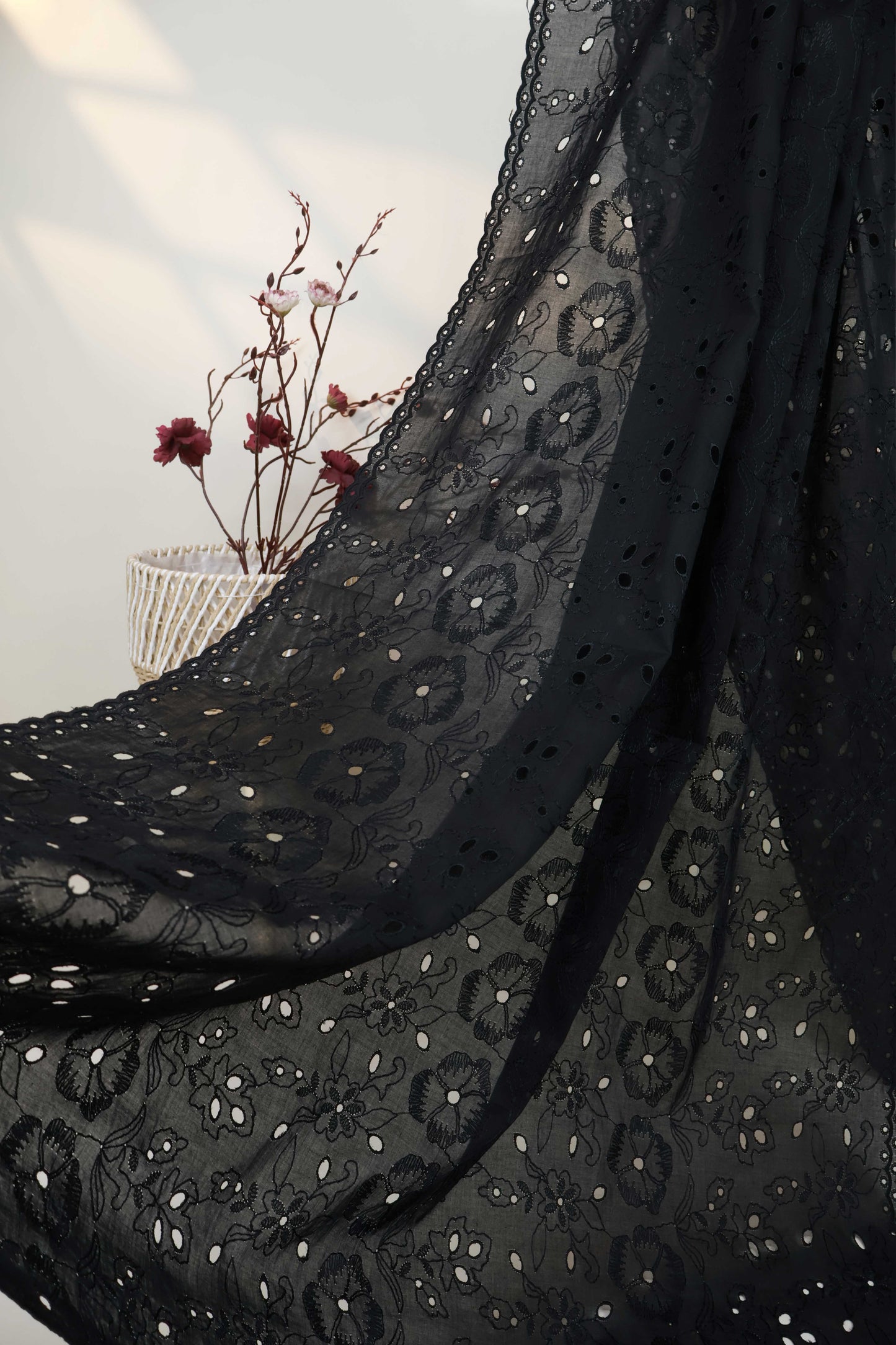 Full Embroidered Lawn Shawl 3500D
