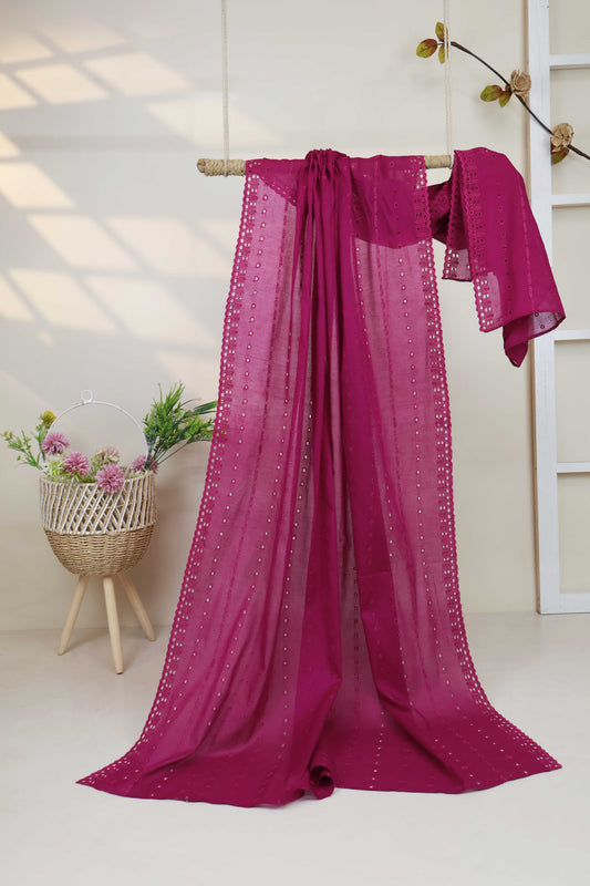 Embroidered Lawn Shawl 2868A7