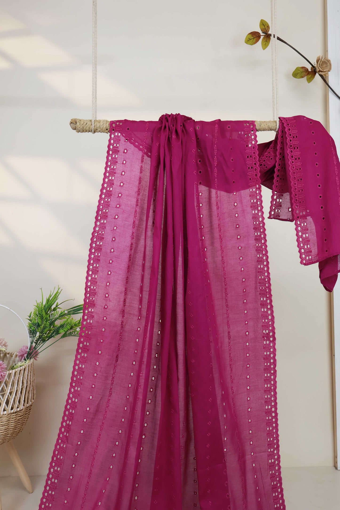 Embroidered Lawn Shawl 2868A7