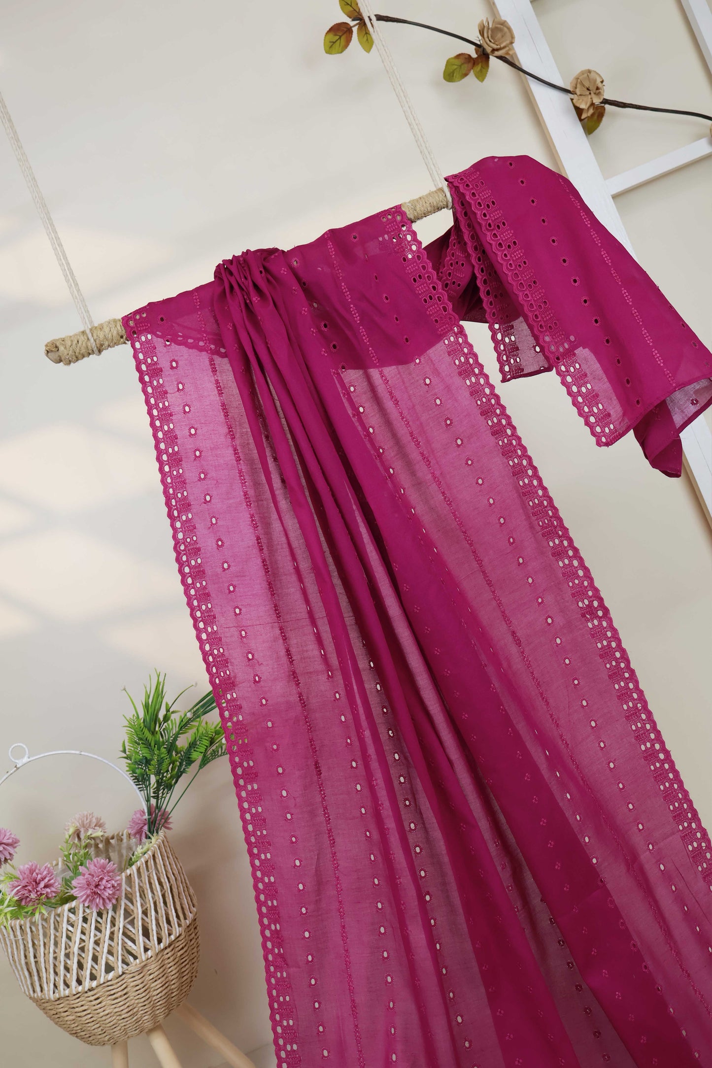 Embroidered Lawn Shawl 2868A7