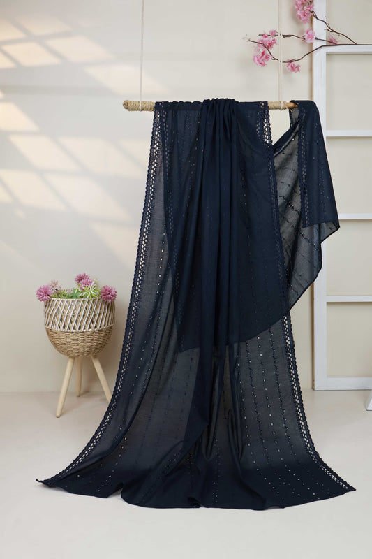 Embroidered Lawn Shawl 2868A11