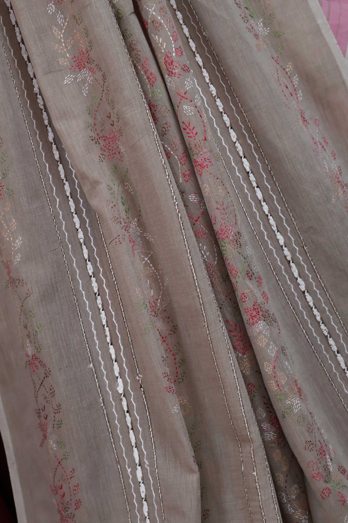 Handmade Embroidered Lawn Shawl HLSH07