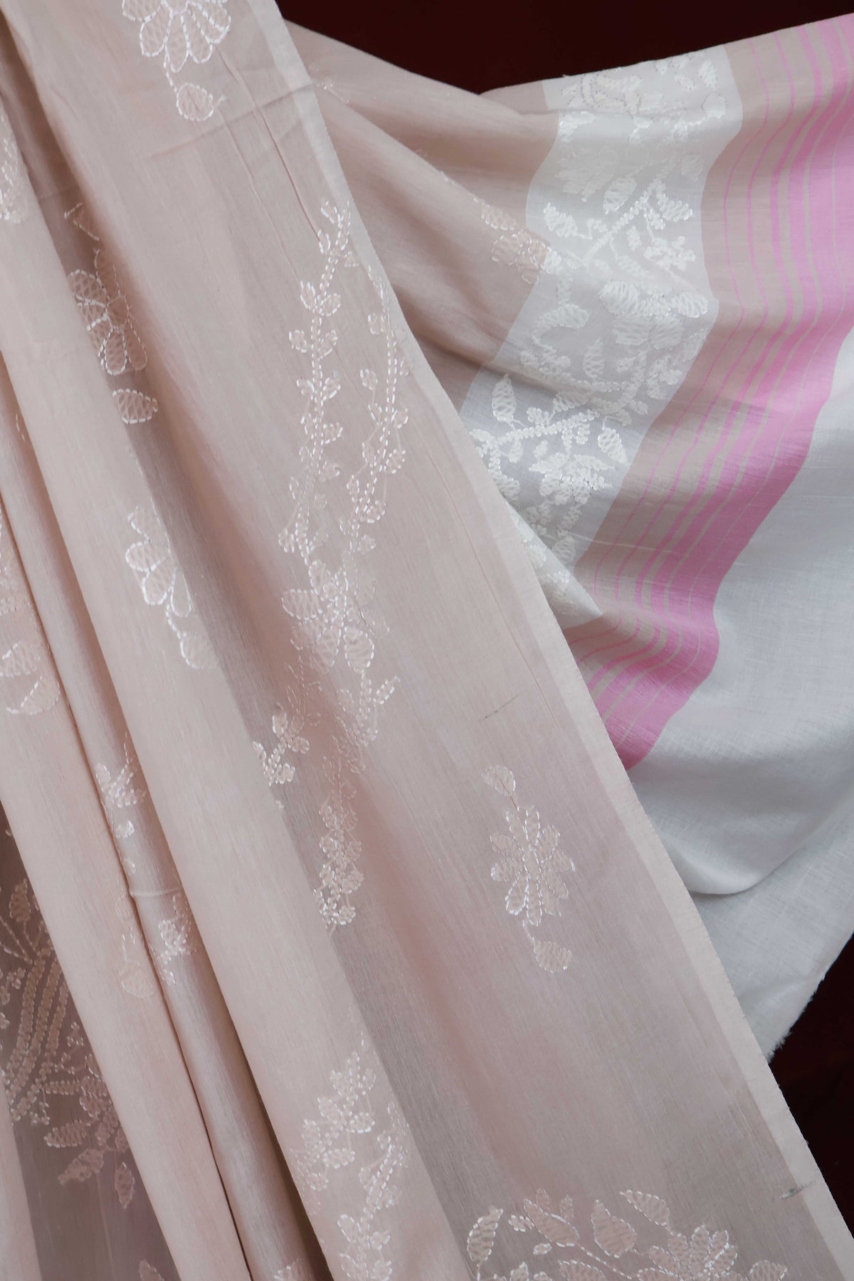 Handmade Embroidered Lawn Shawl HLSH13