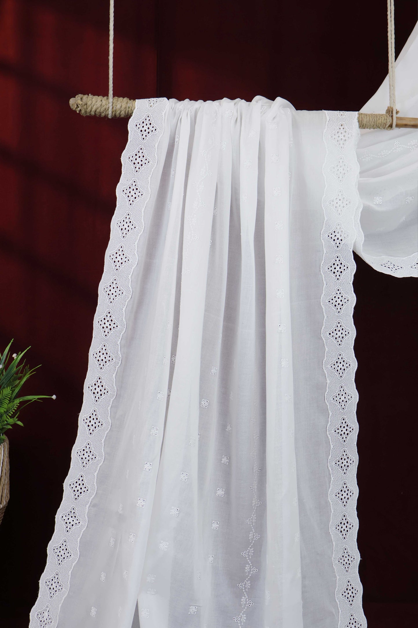 Embroidered Lawn Shawl HLSH30