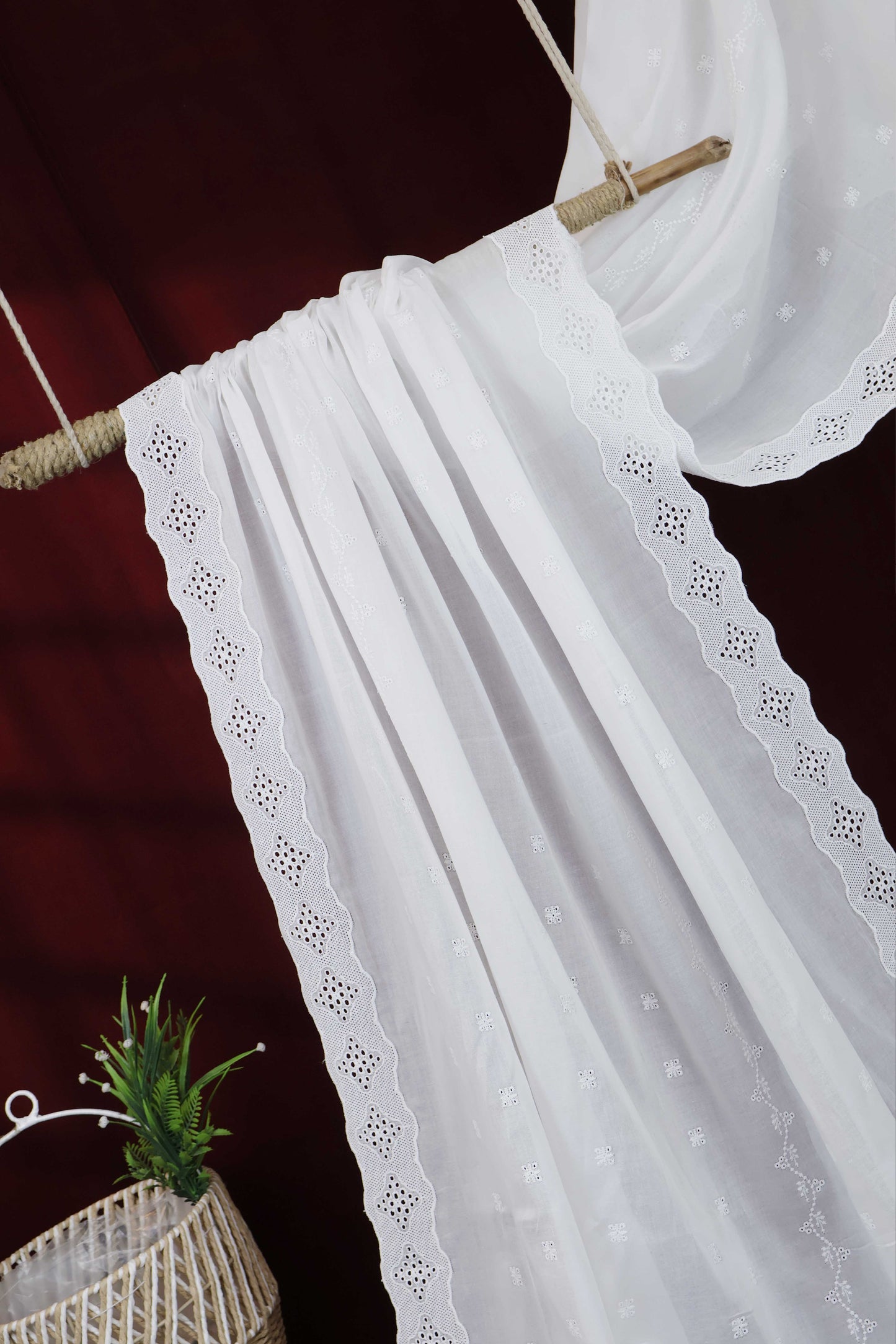 Embroidered Lawn Shawl HLSH30