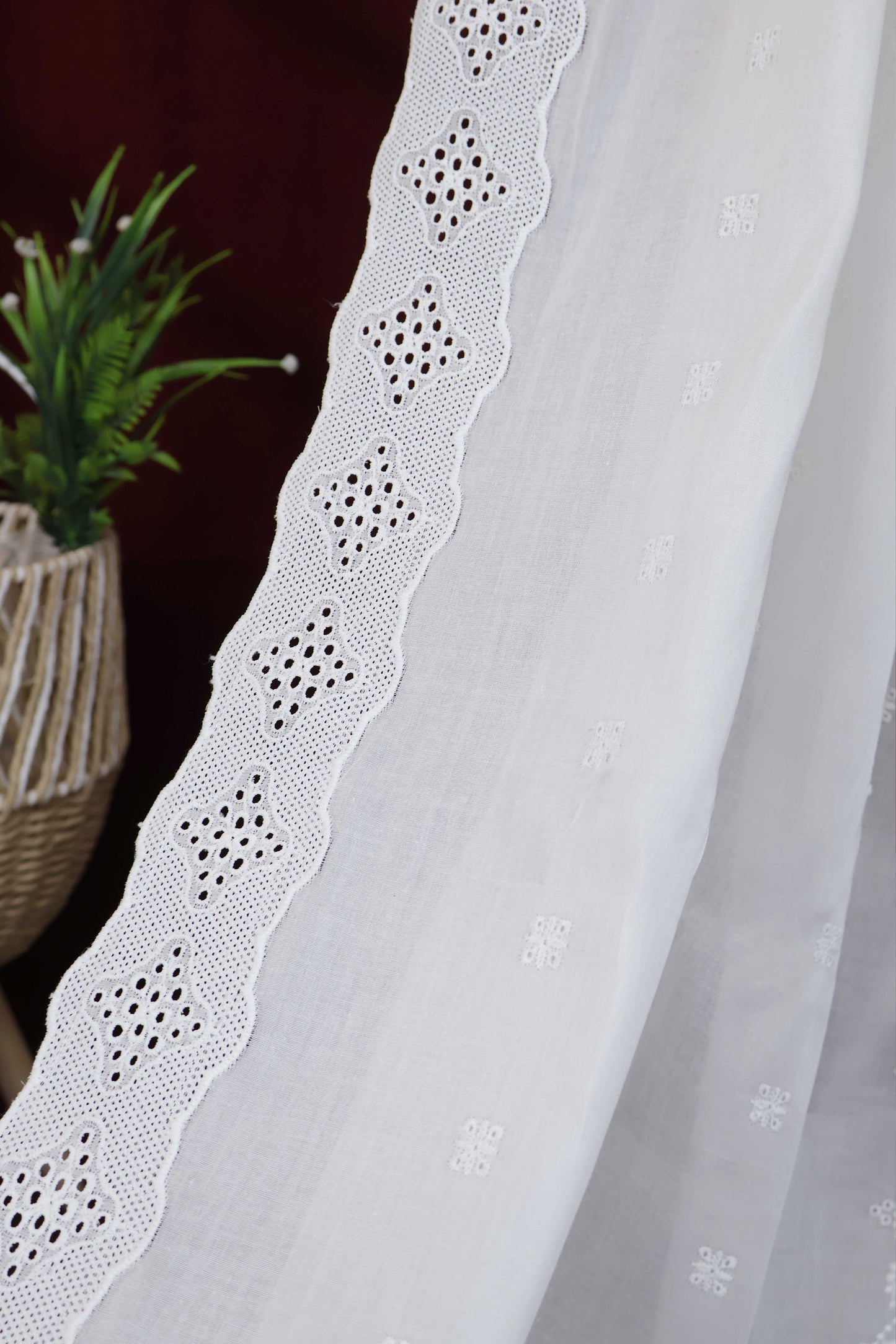 Embroidered Lawn Shawl HLSH30
