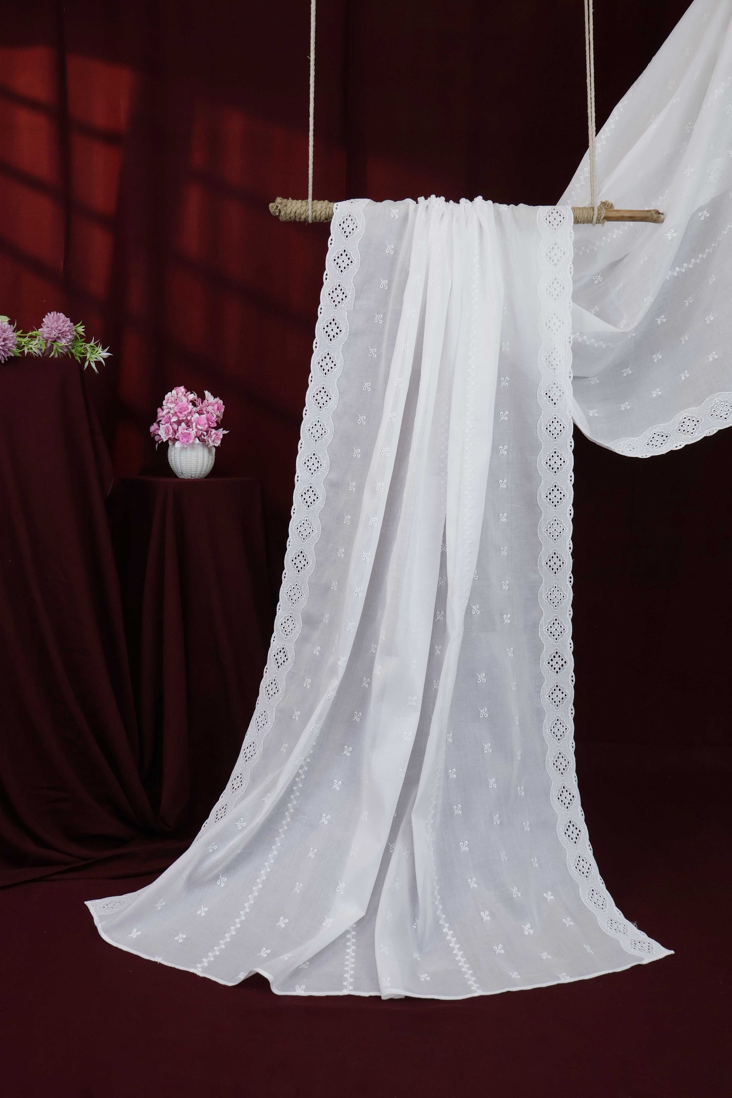 Embroidered Lawn Shawl HLSH29