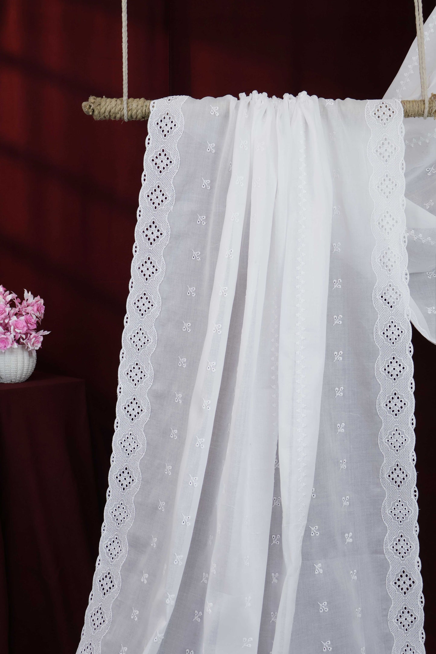 Embroidered Lawn Shawl HLSH29