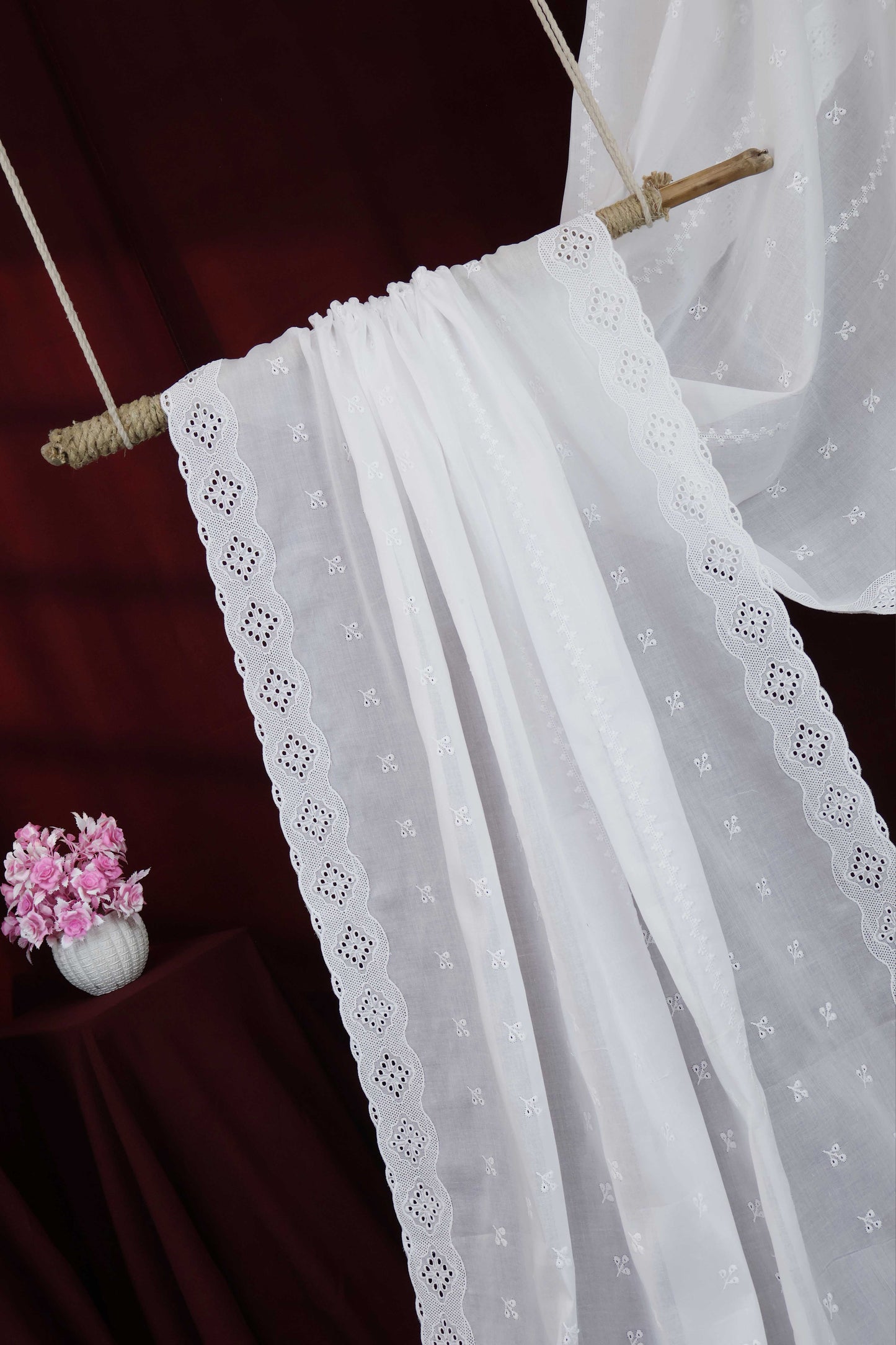 Embroidered Lawn Shawl HLSH29