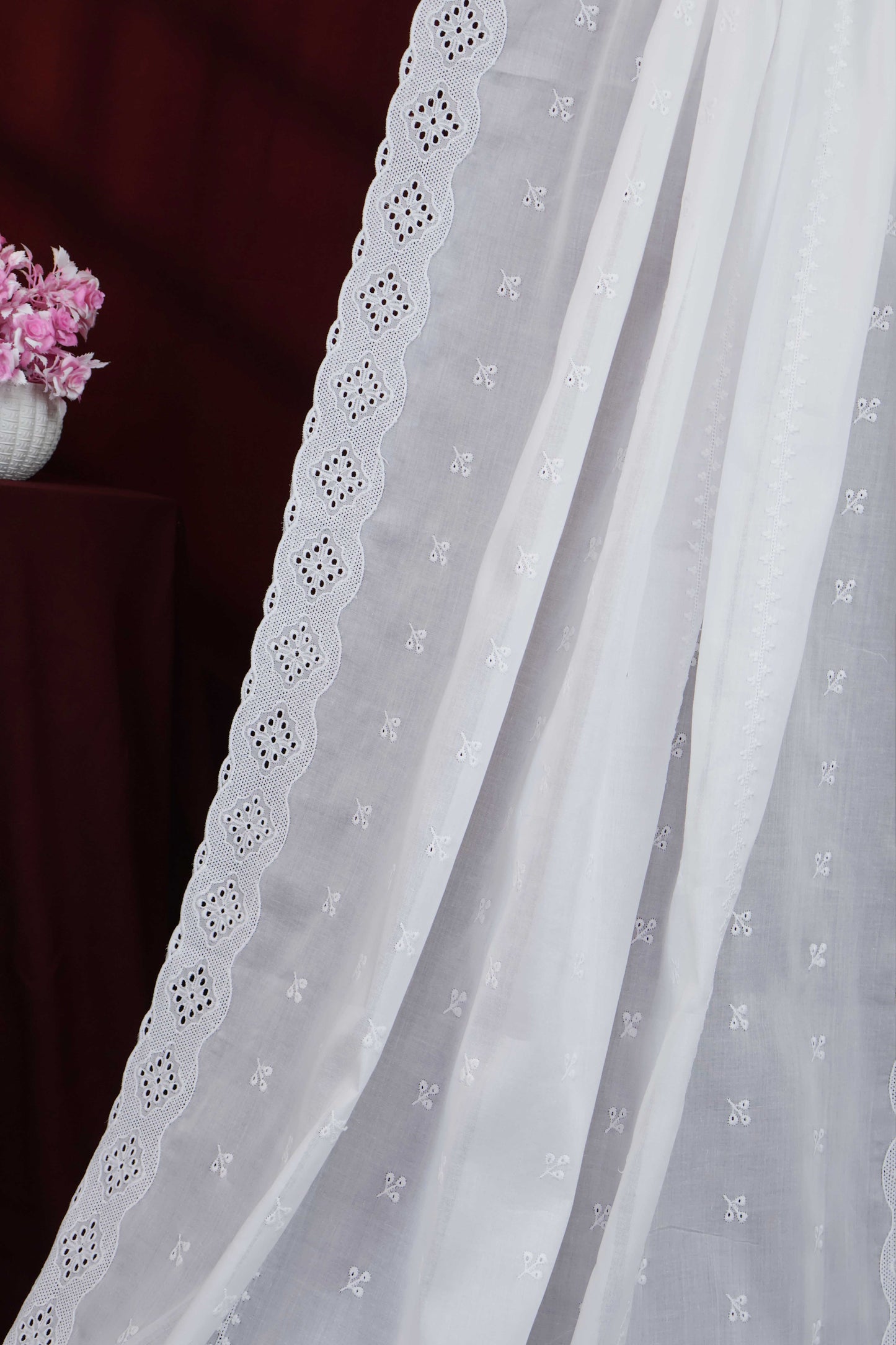 Embroidered Lawn Shawl HLSH29
