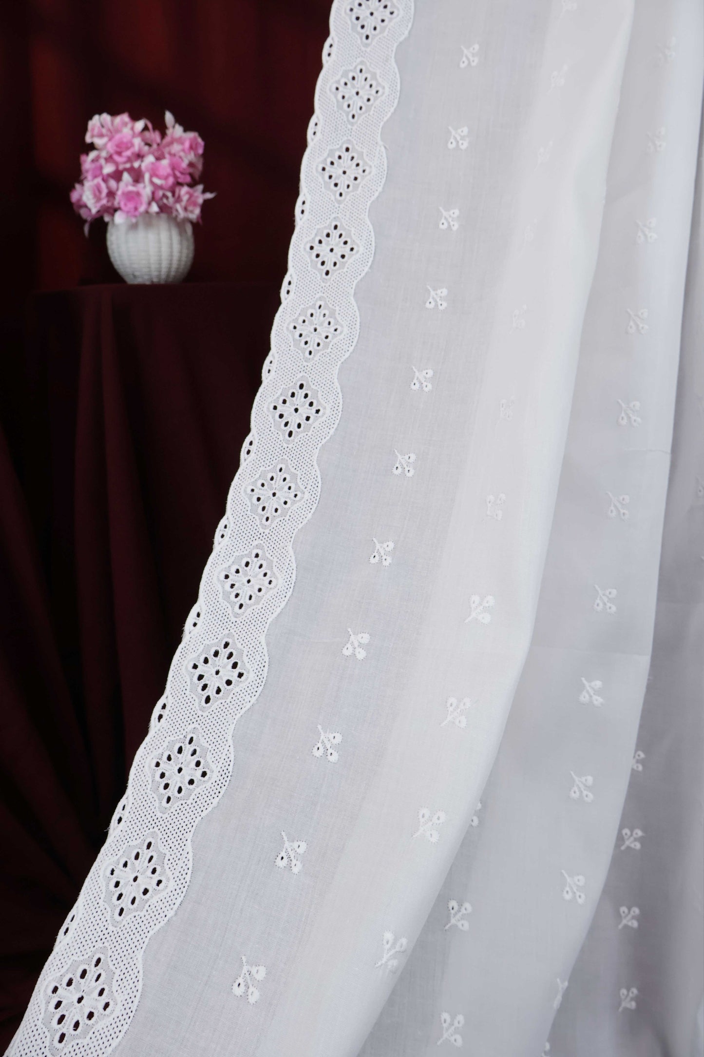 Embroidered Lawn Shawl HLSH29