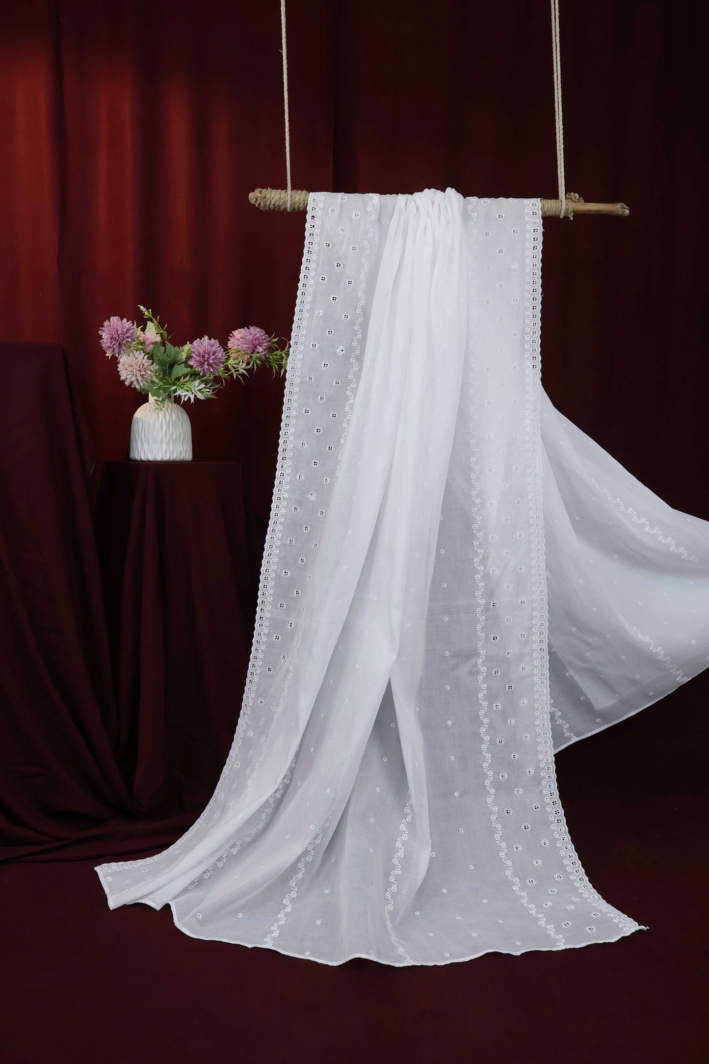 Embroidered Lawn Shawl HLSH32