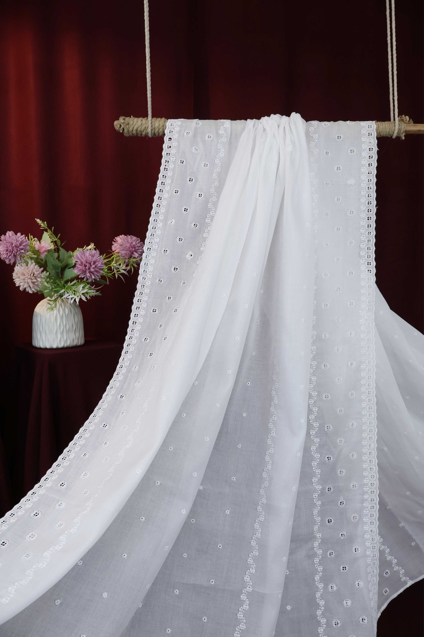 Embroidered Lawn Shawl HLSH32