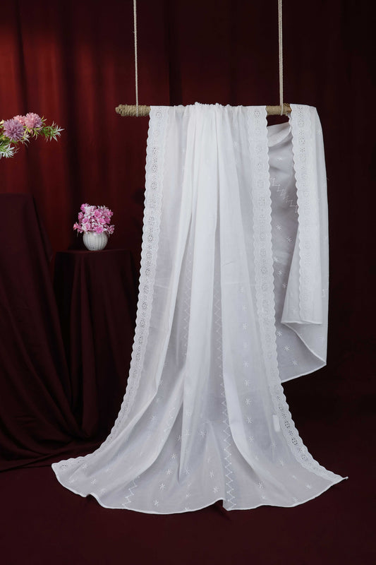 Embroidered Lawn Shawl HLSH34