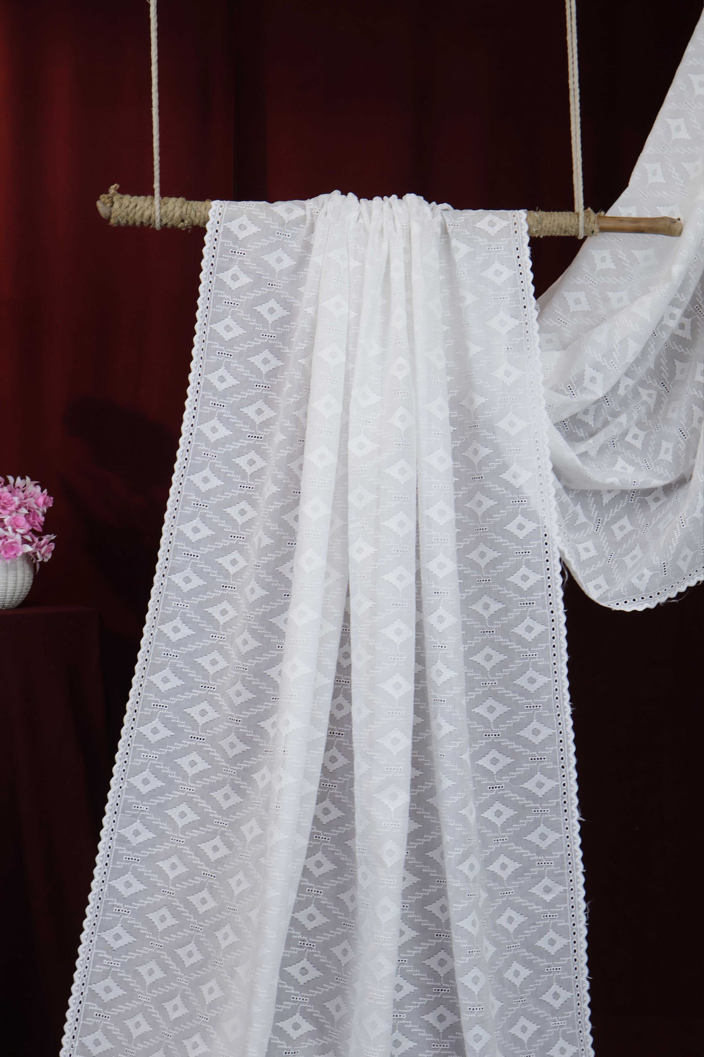 Embroidered Lawn Shawl 3364A