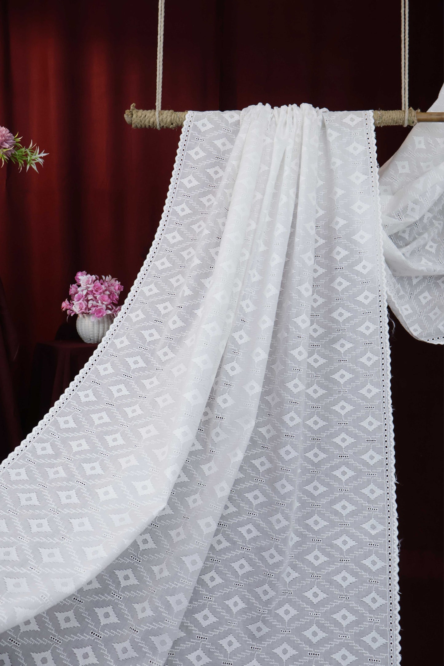 Embroidered Lawn Shawl 3364A