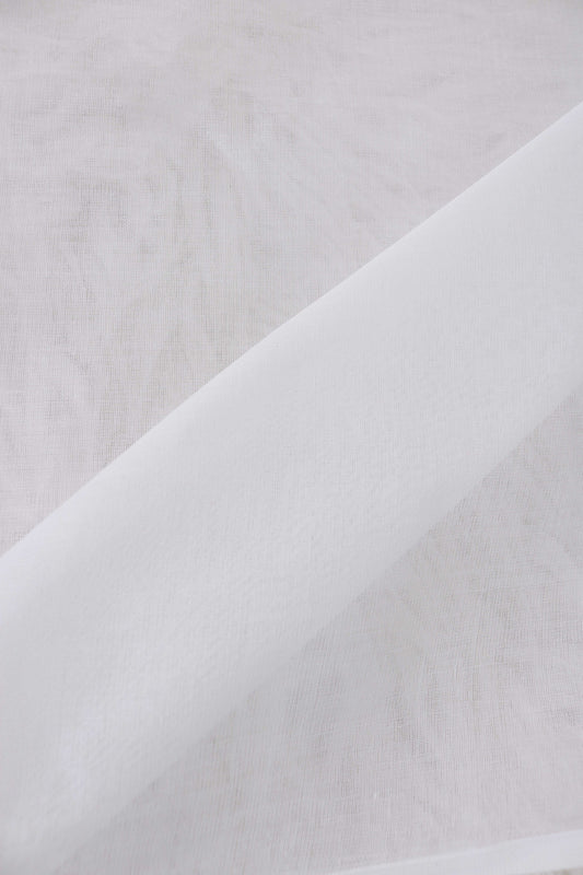 Lawn Dyeable voil Duppata H25AC04