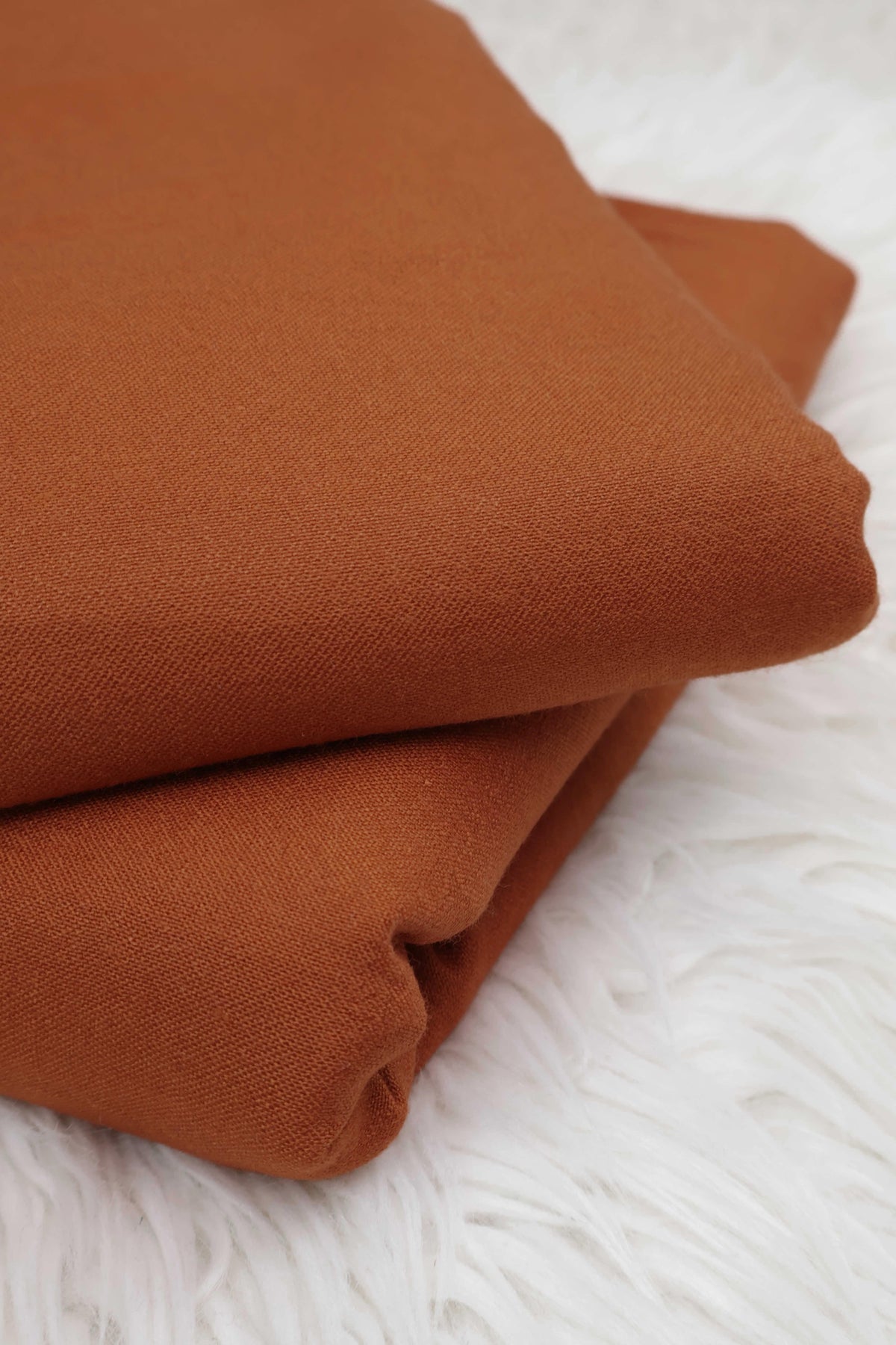 Marina Peach Leather PW MATT ORANGE - Shirt Piece