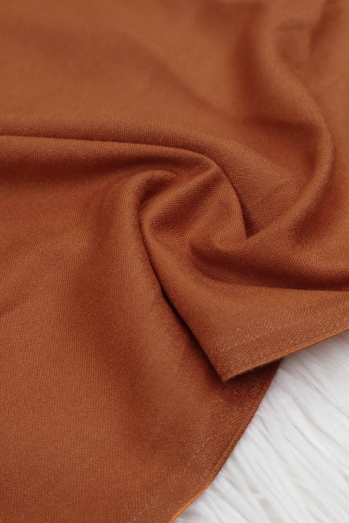 Marina Peach Leather PW MATT ORANGE - Shirt Piece