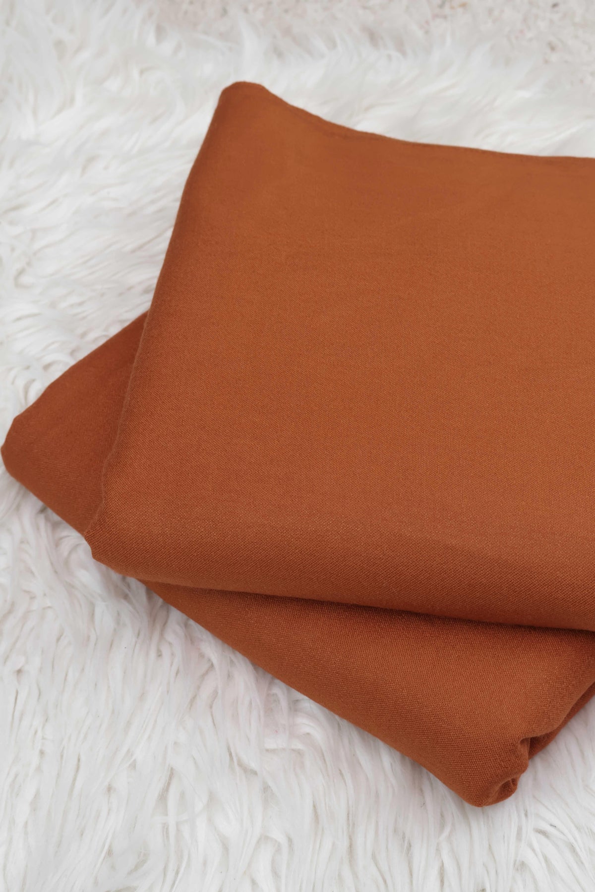 Marina Peach Leather PW MATT ORANGE - Shirt Piece