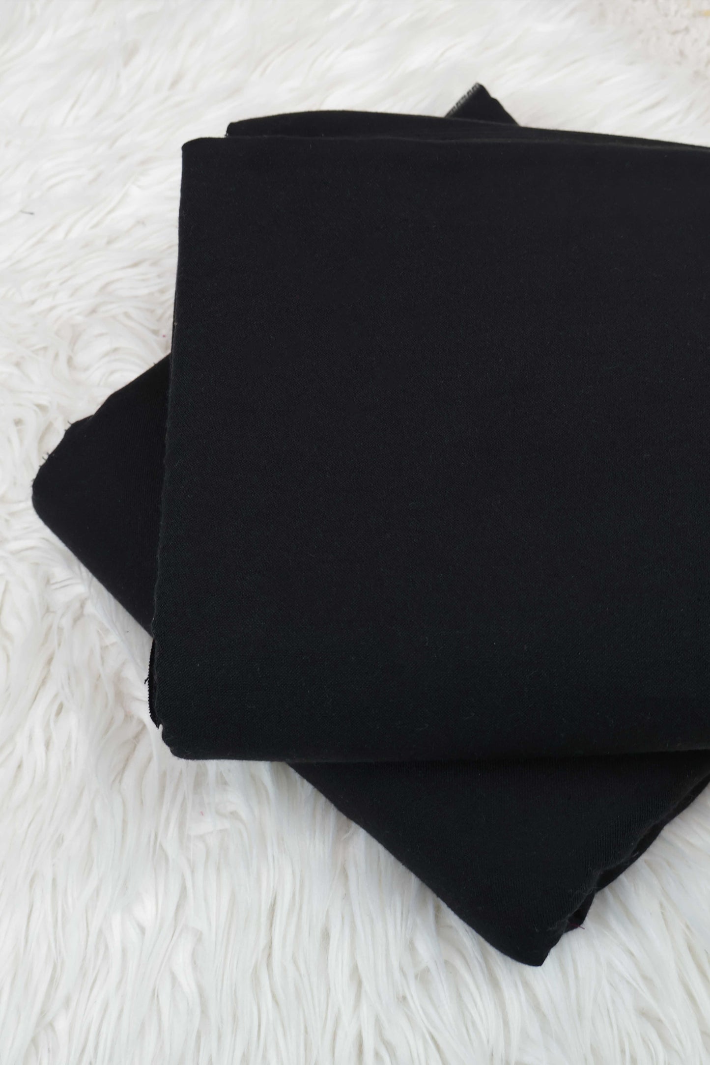 Marina Peach Leather BLACK - Shirt Piece