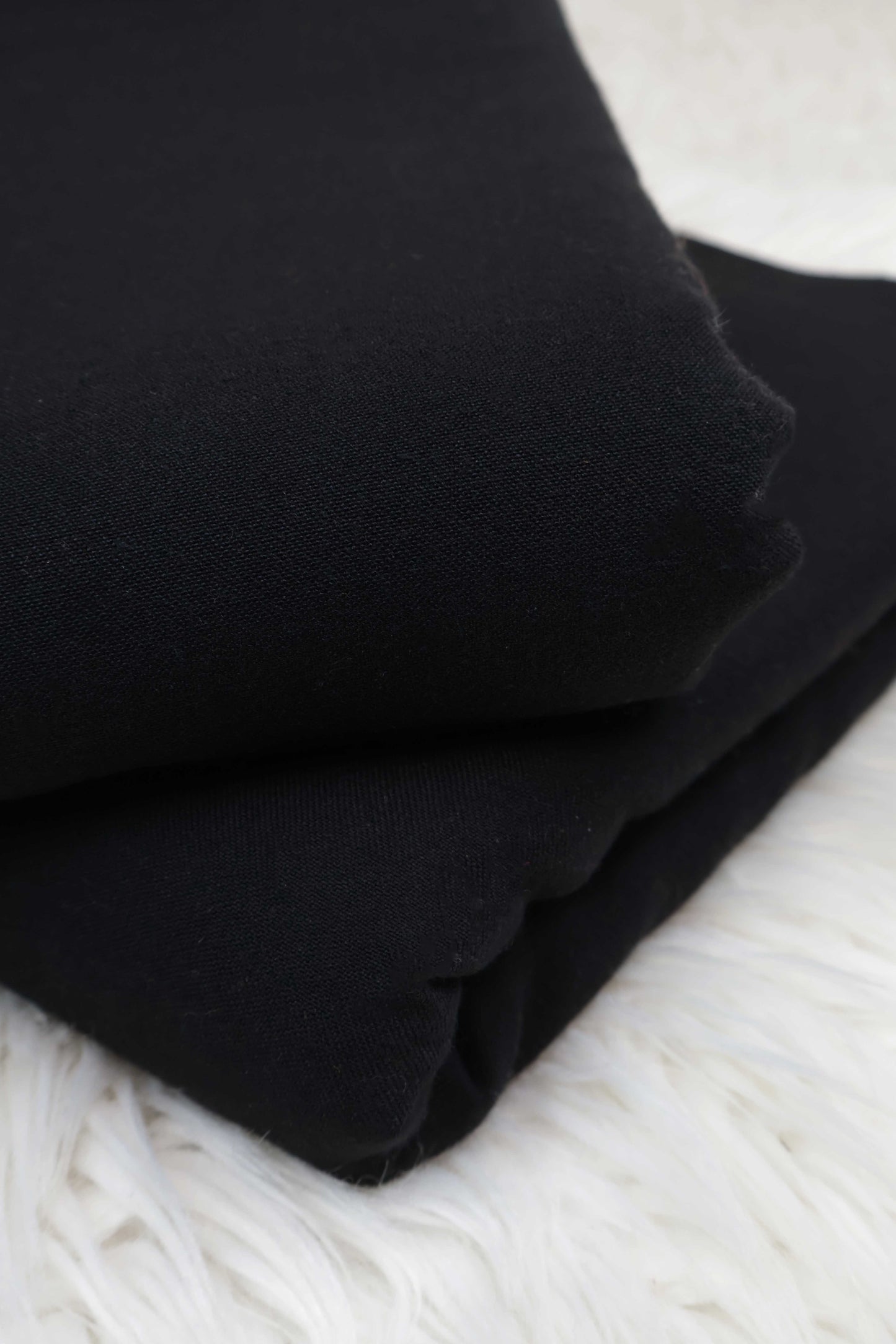 Marina Peach Leather BLACK - Shirt Piece