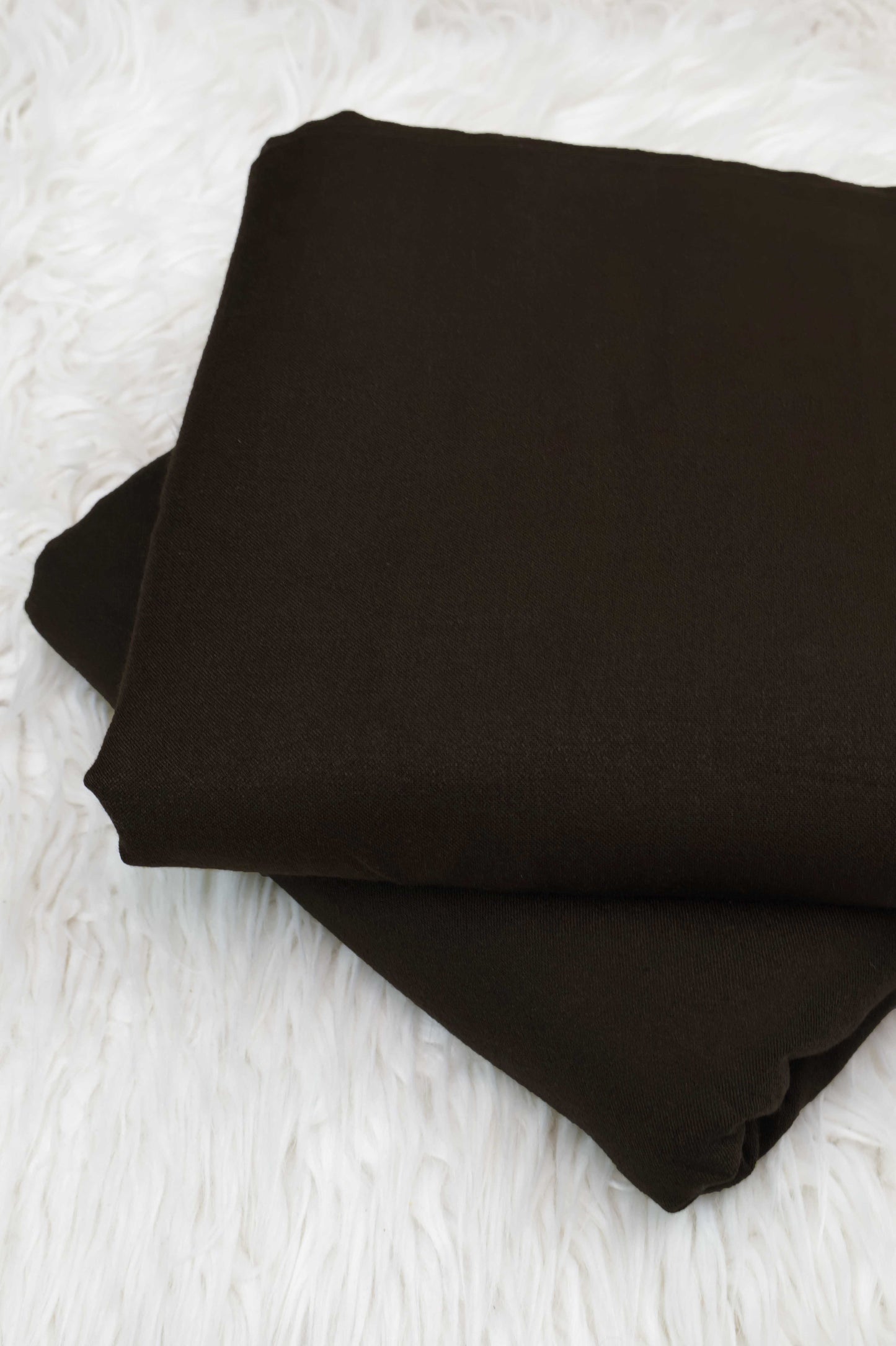 Marina Peach Leather CHOCOLATE BROWN - Shirt Piece