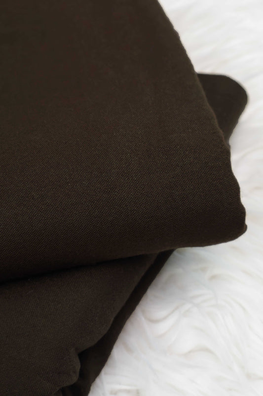 Marina Peach Leather CHOCOLATE BROWN - Shirt Piece