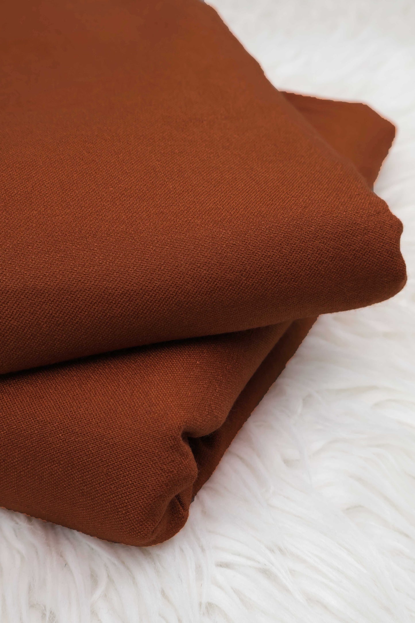 Marina Peach Leather LAVA ORANGE - Shirt Piece