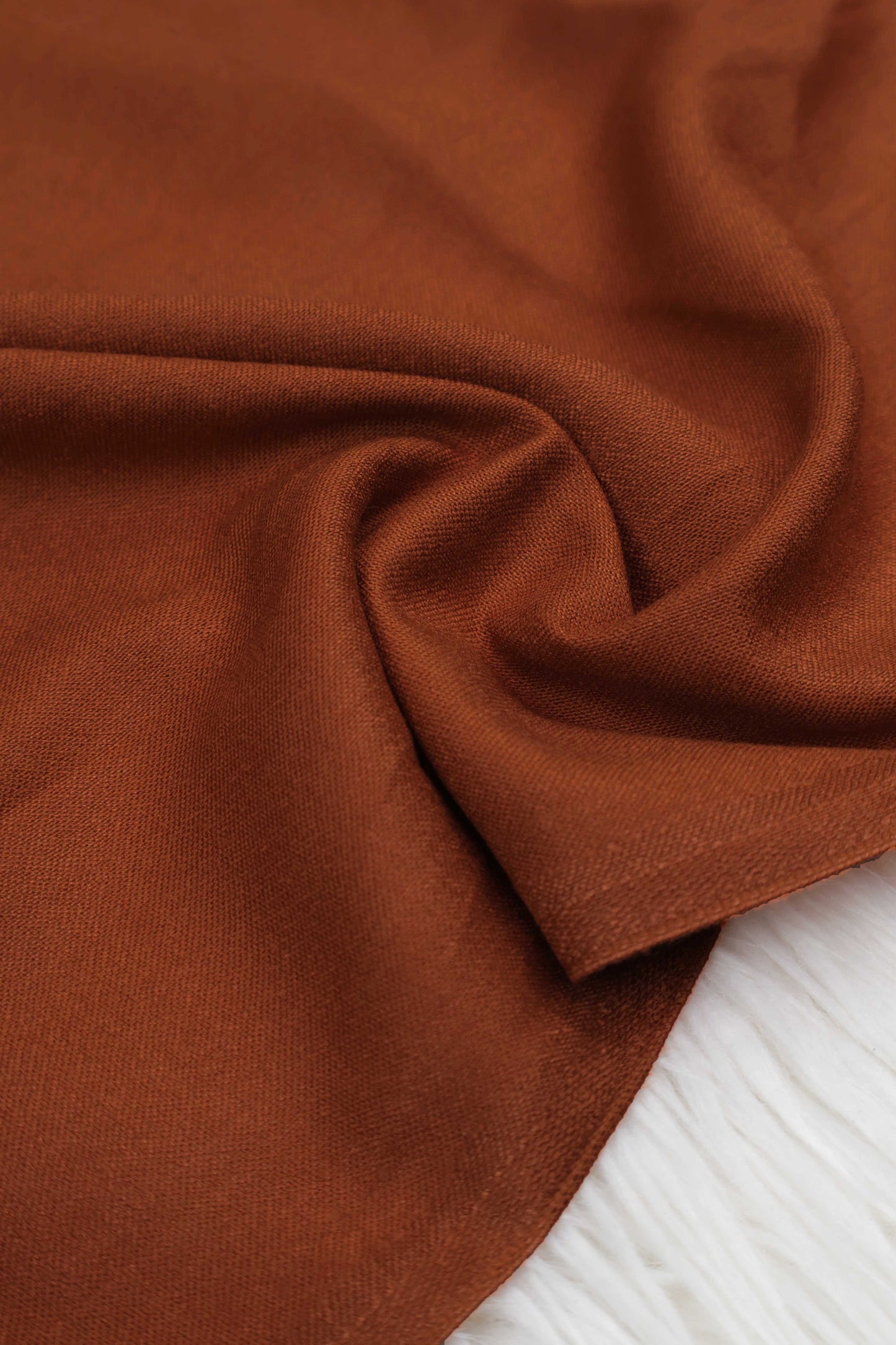 Marina Peach Leather LAVA ORANGE - Shirt Piece