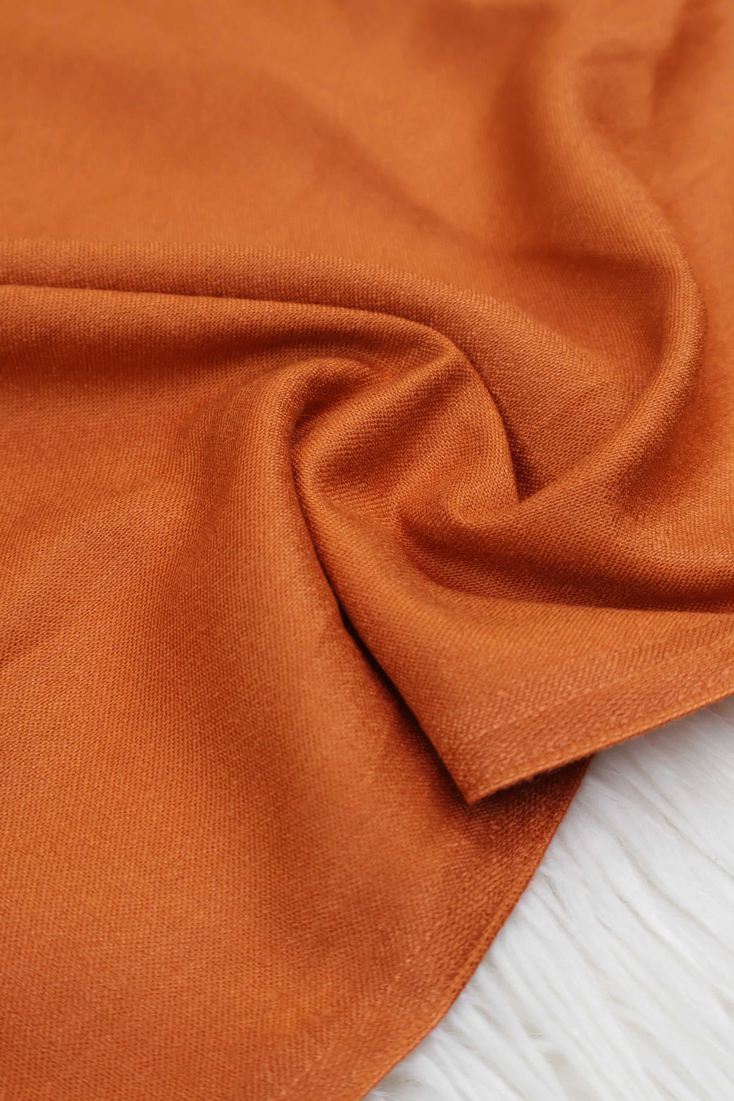 Marina Peach Leather  ORANGE - Shirt Piece