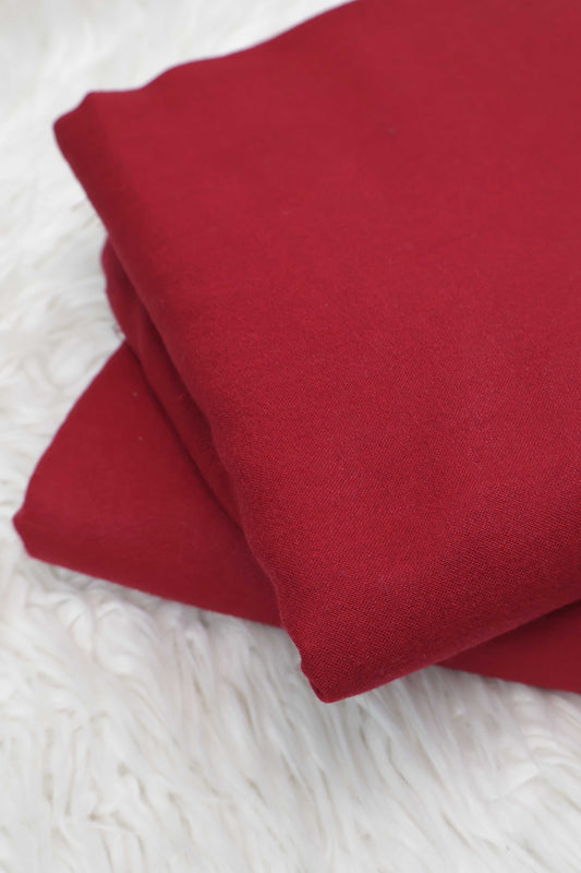 Marina Peach Leather DEEP RED - Shirt Piece