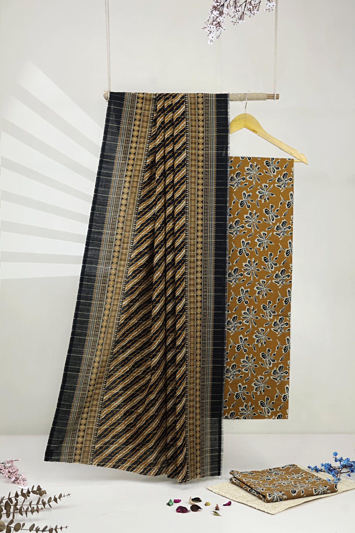 3Piece – Printed Khaddar Suit BSK2607