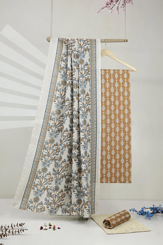 3Piece – Printed Khaddar Suit BSK2608