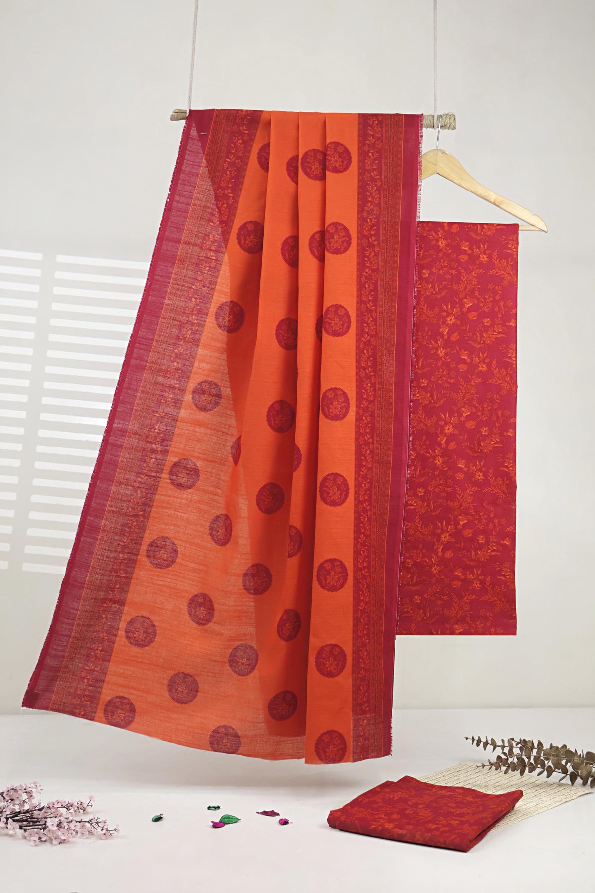 3Piece – Printed Khaddar Suit BSK2602