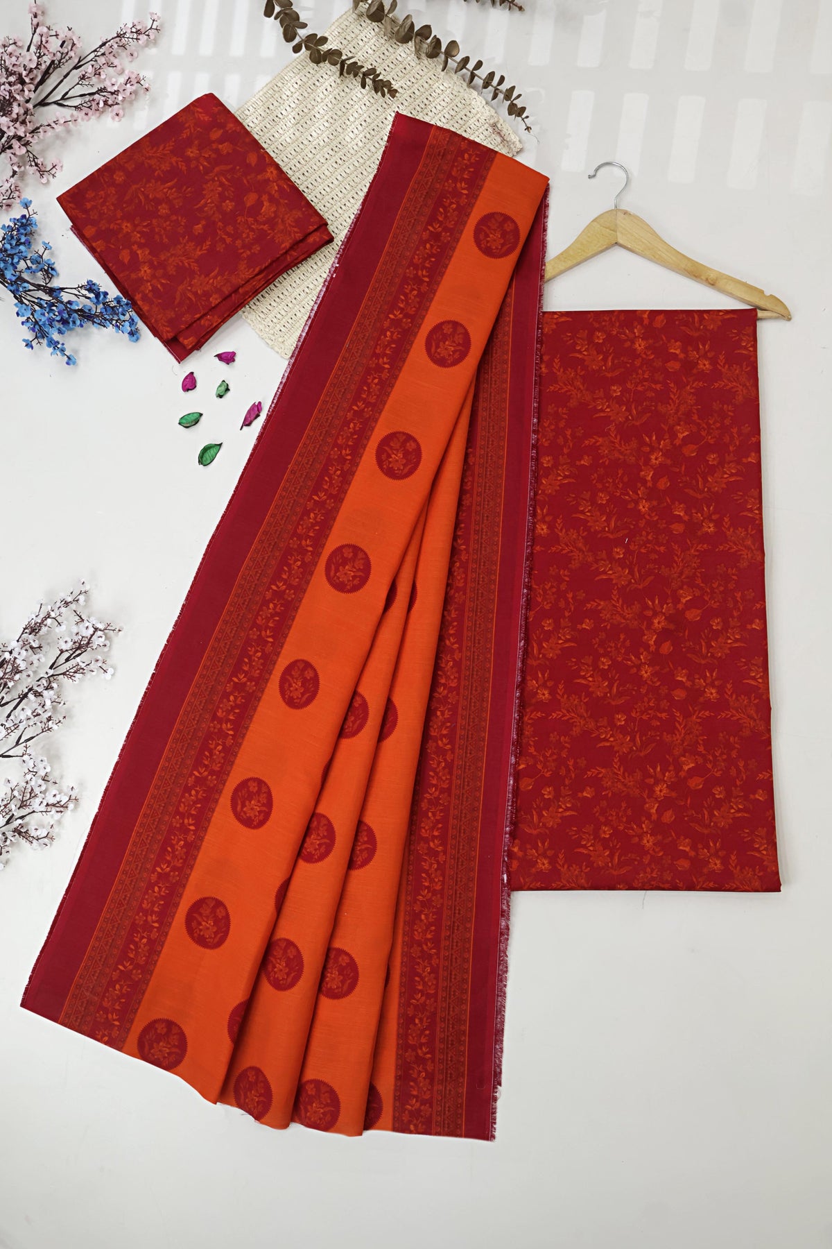 3Piece – Printed Khaddar Suit BSK2602