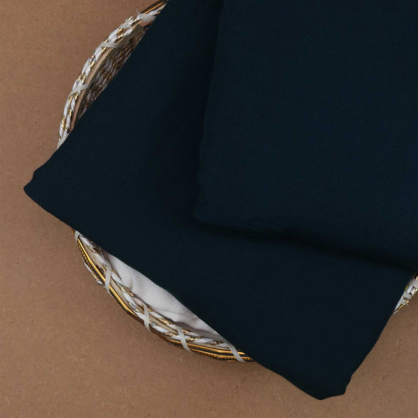 Marina Peach Leather  Blue Zinc - Shirt Piece