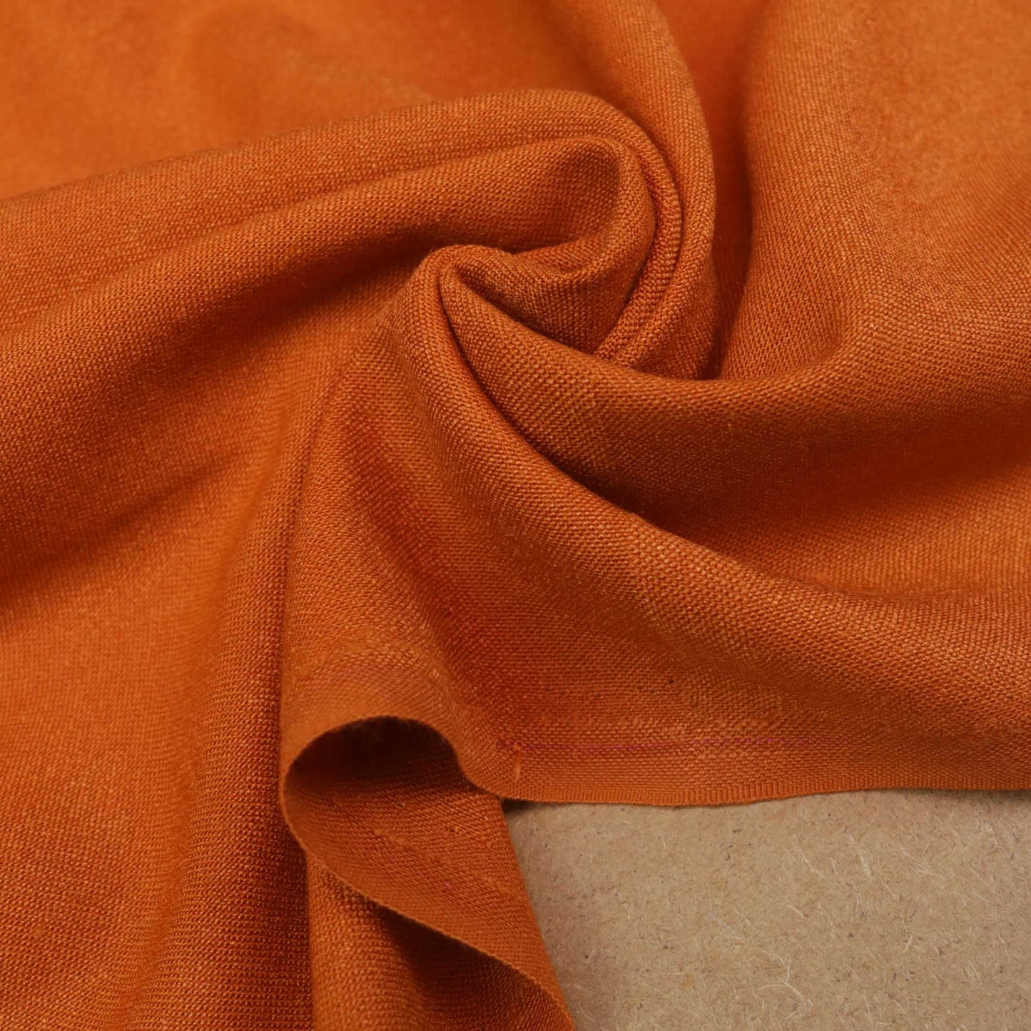 Marina Peach Leather  ORANGE - Shirt Piece