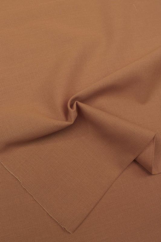 Plain Khaddar Peach Brown - Shirt Piece