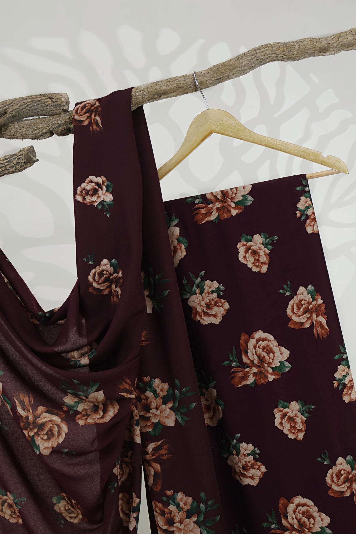 3Piece –  Printed Marina with Pashmina Shawl  MR3P11