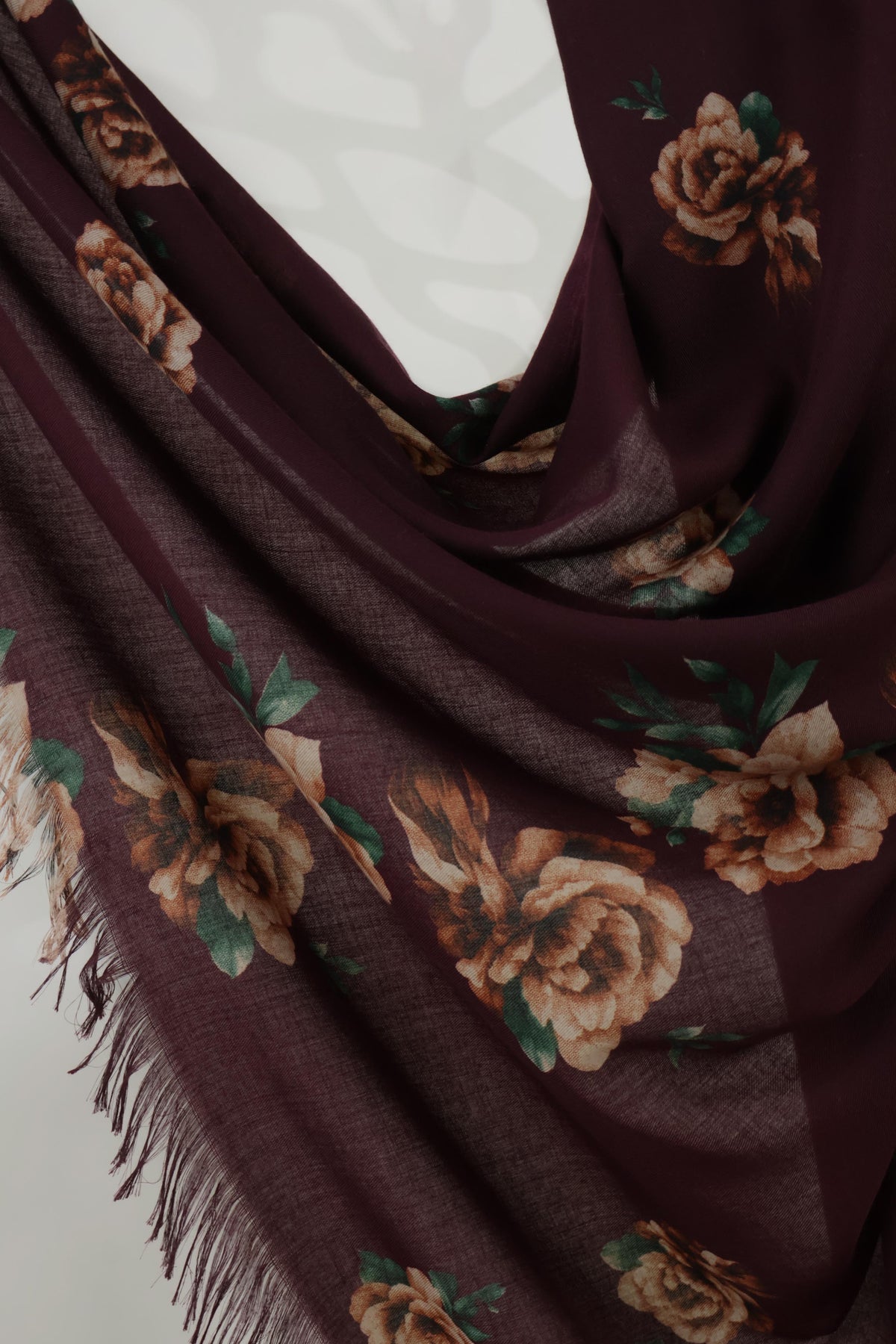 3Piece –  Printed Marina with Pashmina Shawl  MR3P11