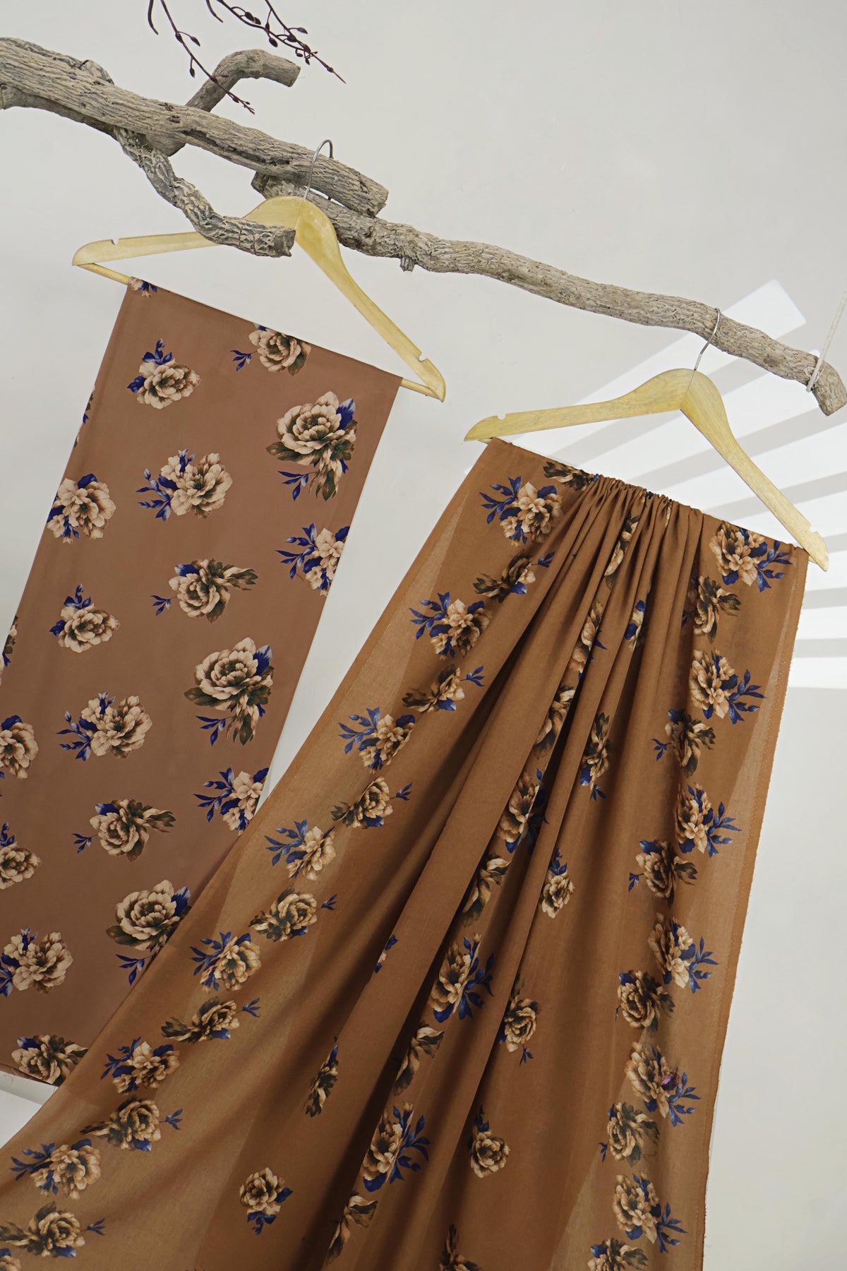 3Piece –  Printed Marina with Pashmina Shawl  MR3P14