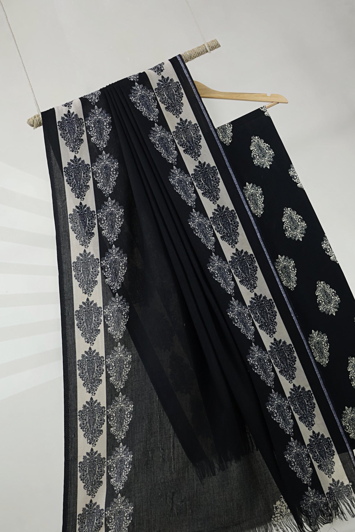 3Piece –  Printed Marina with Wool Shawl  MR3P30