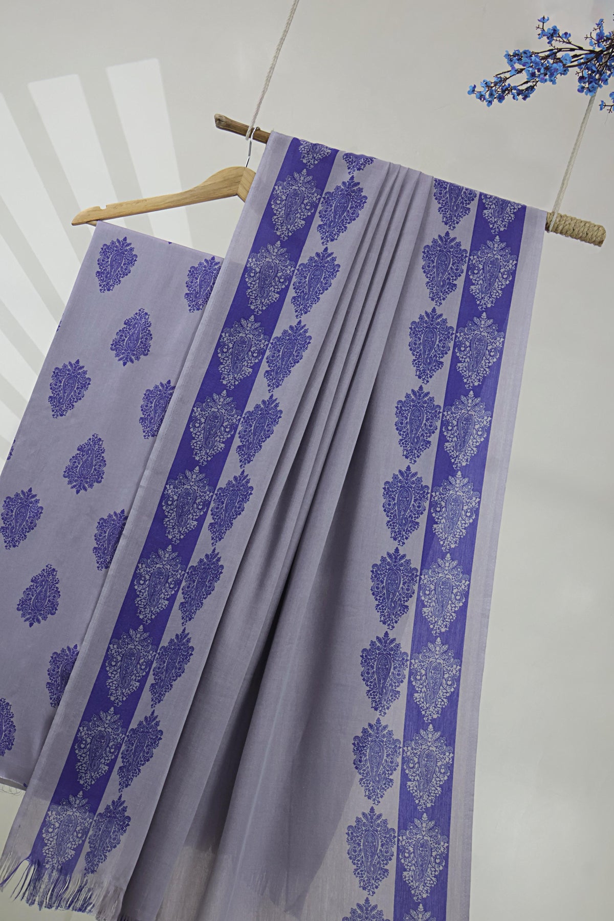 3Piece –  Printed Marina with Wool Shawl  MR3P29