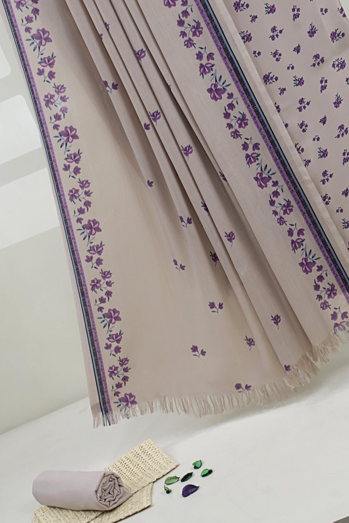 3Piece –  Printed Marina with Wool Shawl  MR3P24