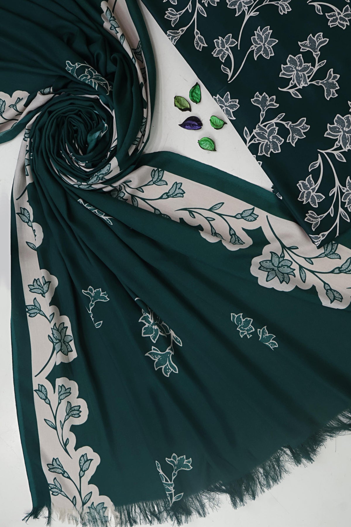 3Piece –  Printed Marina with Wool Shawl  MR3P59