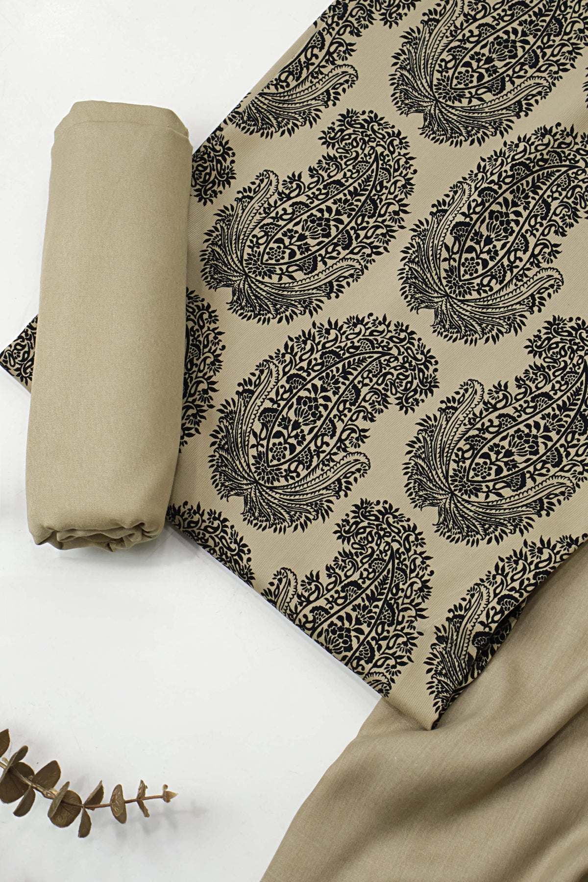 3Piece –  Printed Marina with Wool Shawl  MR3P52