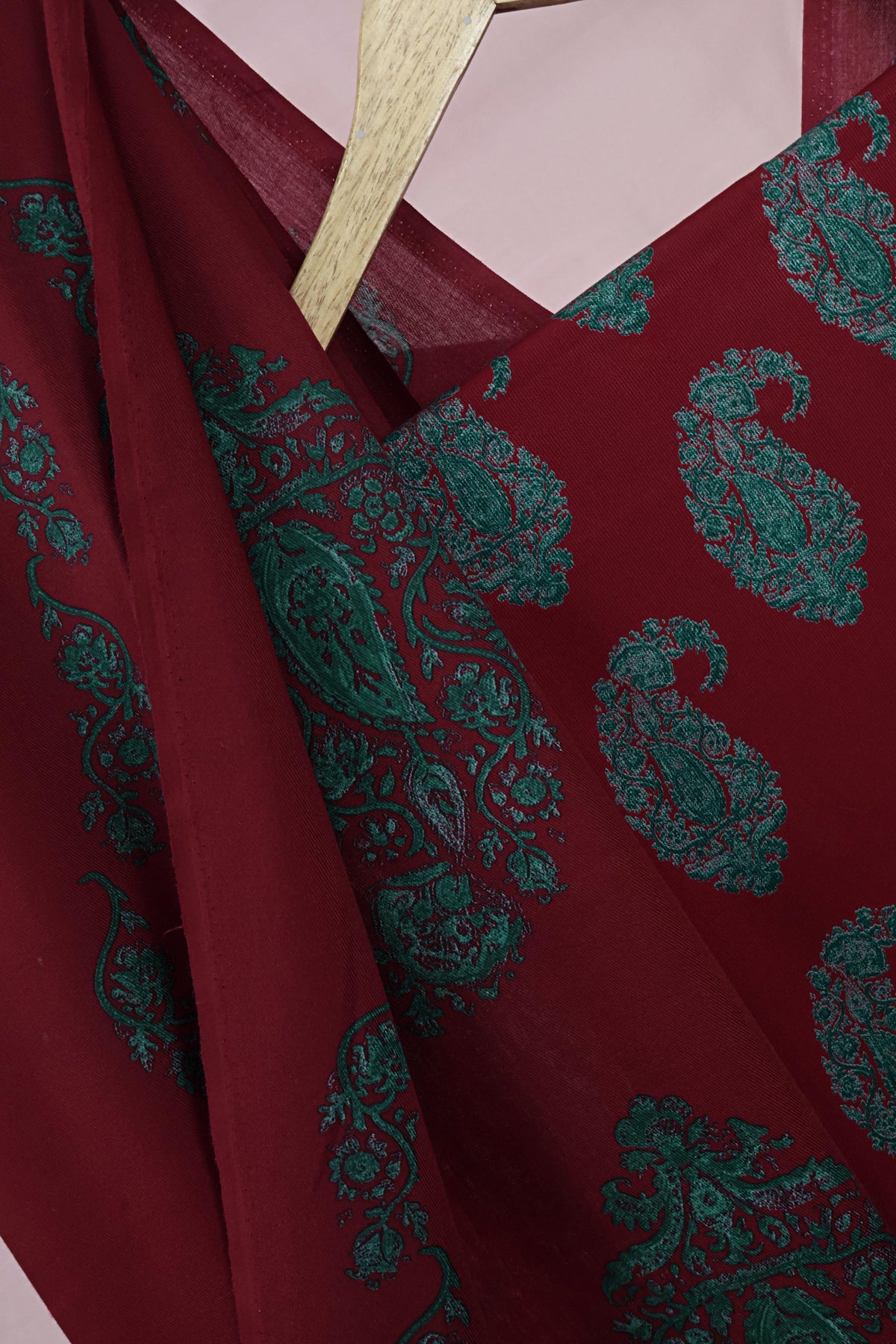 3Piece –  Printed Marina with Pashmina Shawl  MR3P02